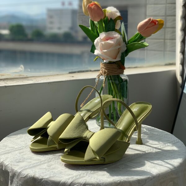 Green Bow Sandal