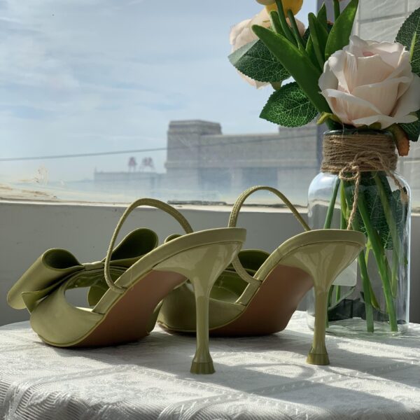 Green Bow Sandal