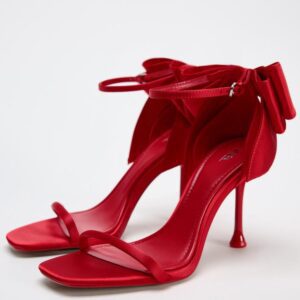 Red Bowtie Sandal