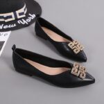 Black Obsidian Flat Shoe