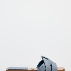 Denim Classic Flat Slippers