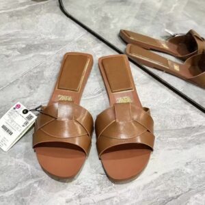Mocha Classic Flat Slippers