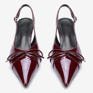 Ruby Elite Bow Low Heel Slingback