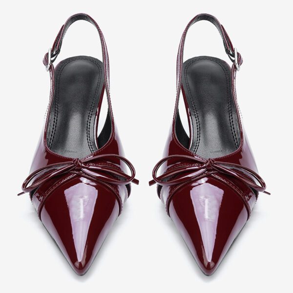 Ruby Elite Bow Low Heel Slingback