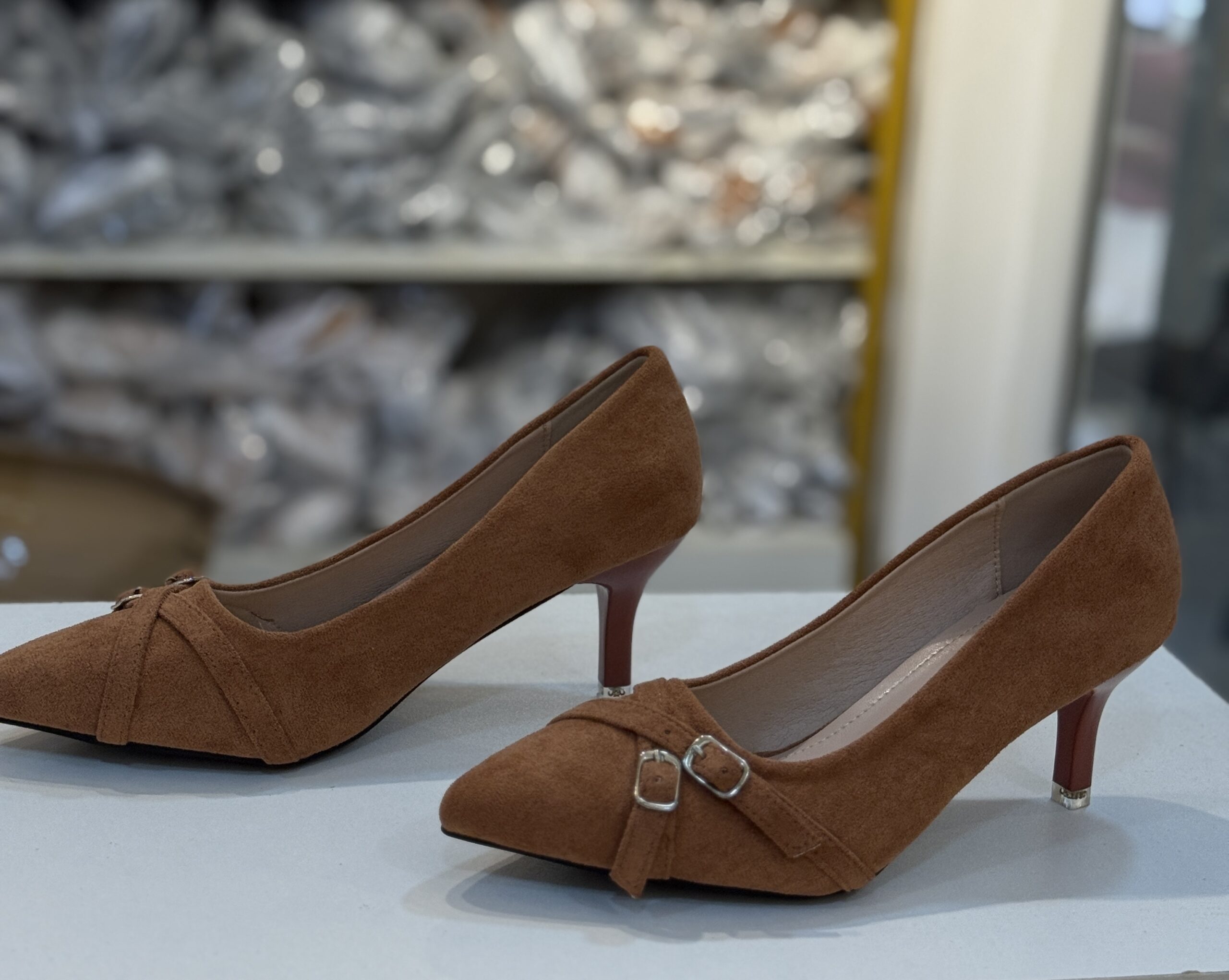 Low Brown Cover Shoe