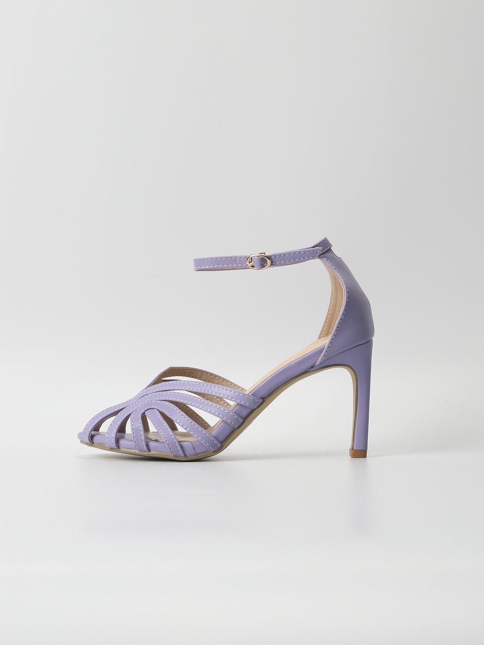 High Purple Ankle Strap