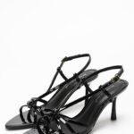 The High Black Sandal combines bold style with elegant simplicity. Designed with a sleek finish and a confident high heel, it adds instant sophistication to any outfit, making it perfect for evenings, events, or polished daytime looks. Runs normal for slim feet, wide and full feet can take a size higher.